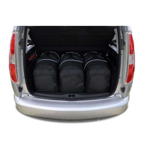 Torby do bagażnika SKODA ROOMSTER 2006-2015 3szt KJUST