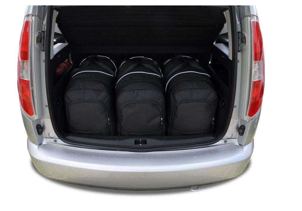 Torby do bagażnika SKODA ROOMSTER 2006-2015 3szt KJUST