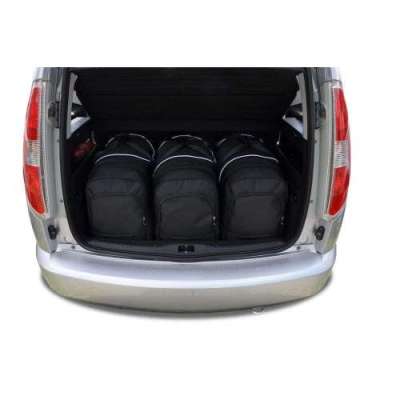 Torby do bagażnika SKODA ROOMSTER 2006-2015 3szt KJUST