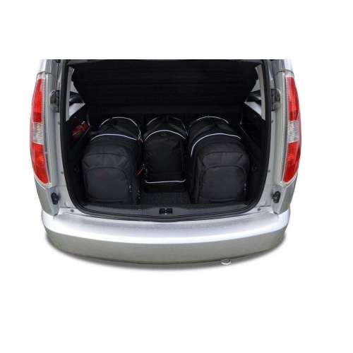 Torby do bagażnika SKODA ROOMSTER 2006-2015 4szt KJUST