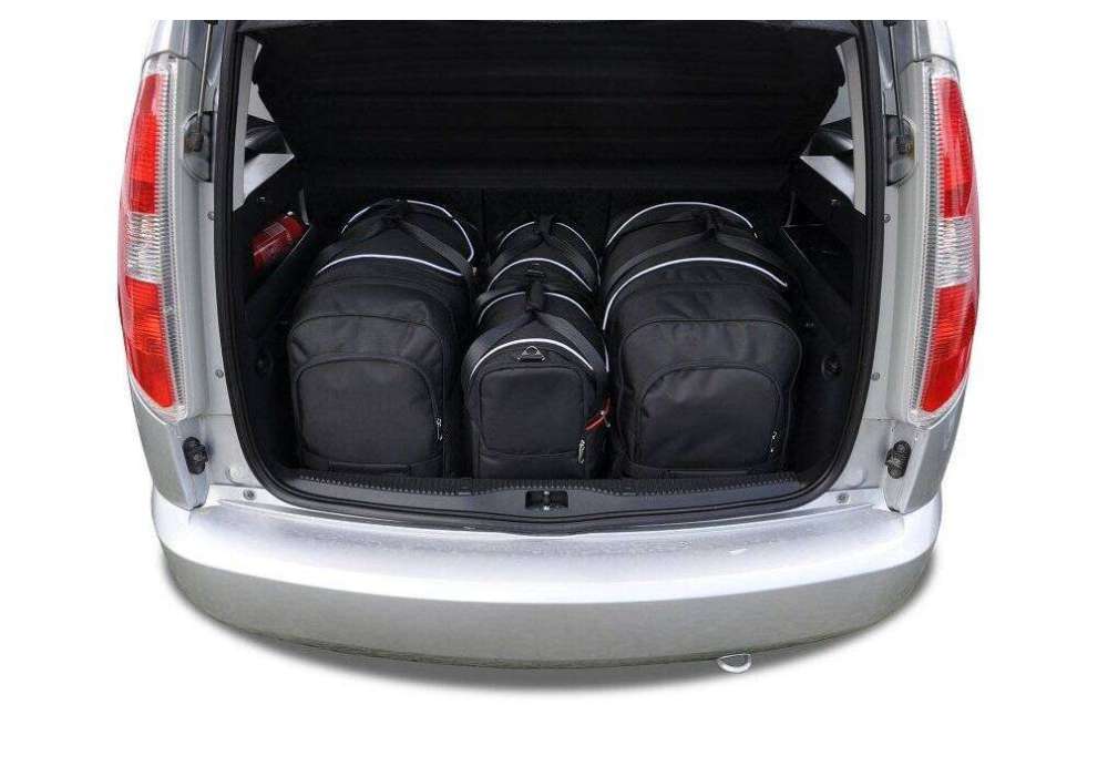 Torby do bagażnika SKODA ROOMSTER 2006-2015 4szt KJUST