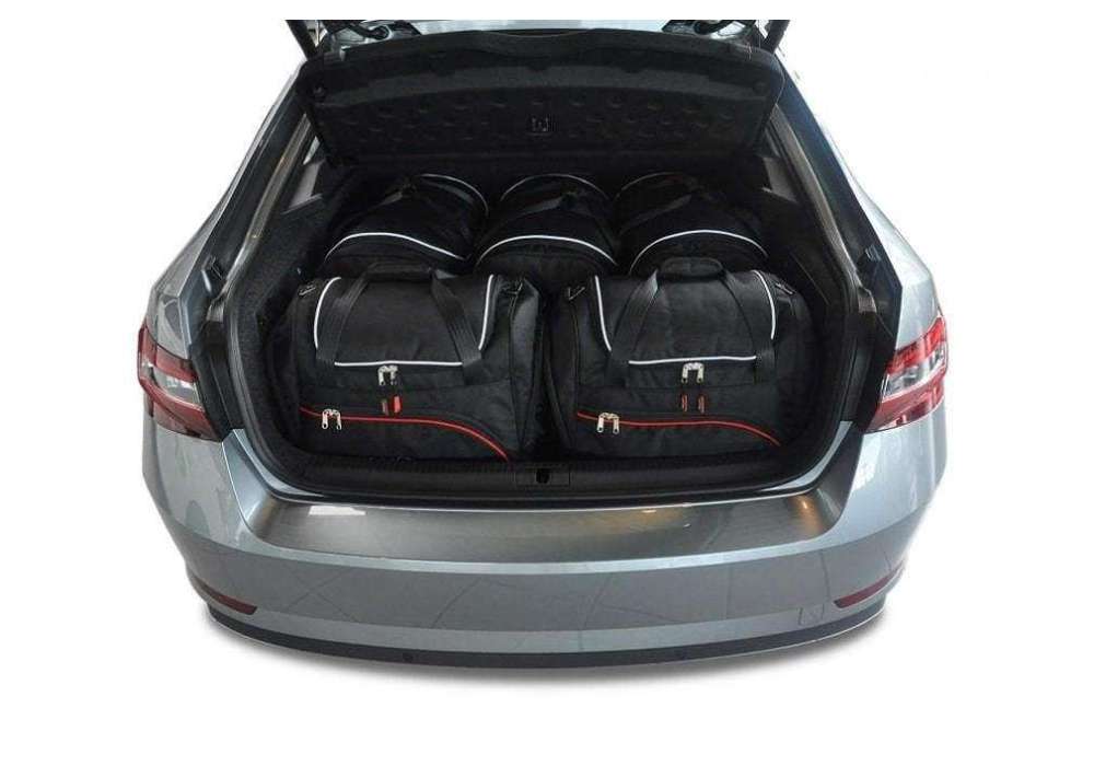 Torby do bagażnika SKODA SUPERB LIFTBACK 2015-2024 5szt KJUST
