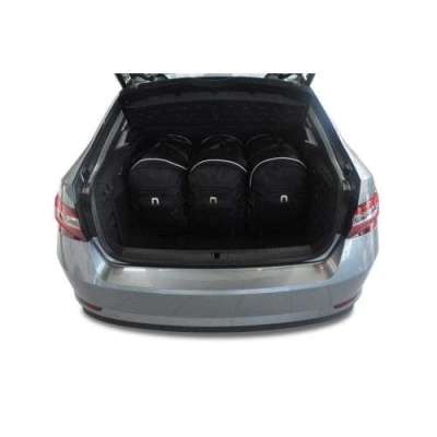Torby do bagażnika SKODA SUPERB LIFTBACK 2015-2024 5szt KJUST