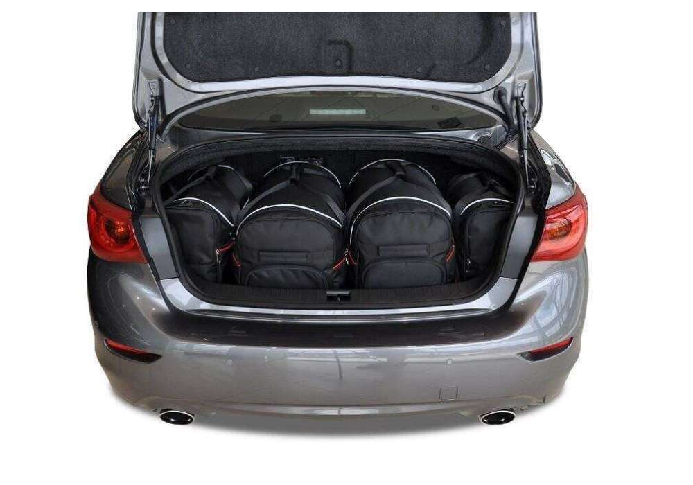 Torby do bagażnika INFINITI Q50 HEV 2013-2017 4szt KJUST