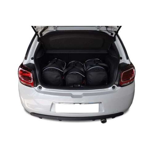Torby do bagażnika CITROEN DS3 HATCHBACK 2009-2016 3szt KJUST