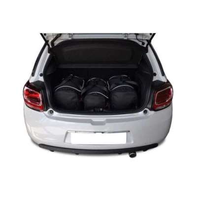 Torby do bagażnika CITROEN DS3 HATCHBACK 2009-2016 3szt KJUST