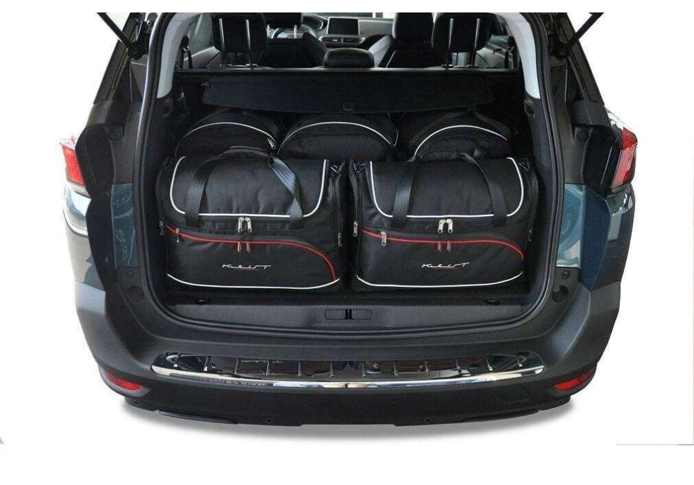 Torby do bagażnika PEUGEOT 5008 2017-2024 5szt KJUST