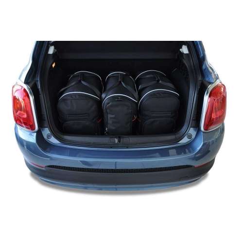 Torby do bagażnika FIAT 500X 2014-2024 3szt KJUST