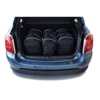 Torby do bagażnika FIAT 500X 2014-2024 3szt KJUST