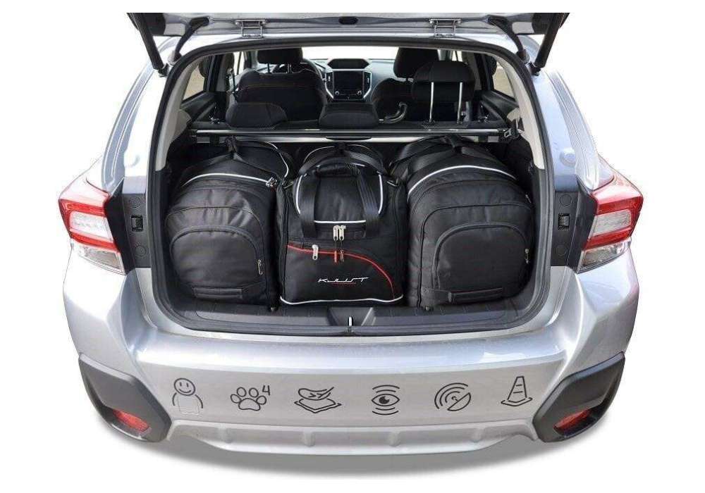 Torby do bagażnika SUBARU XV 2017-2023 4szt KJUST