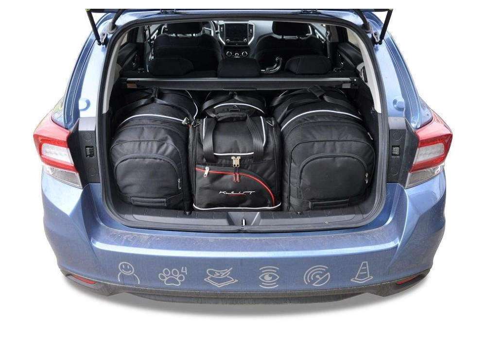 Torby do bagażnika SUBARU IMPREZA 2017-2024 4szt KJUST