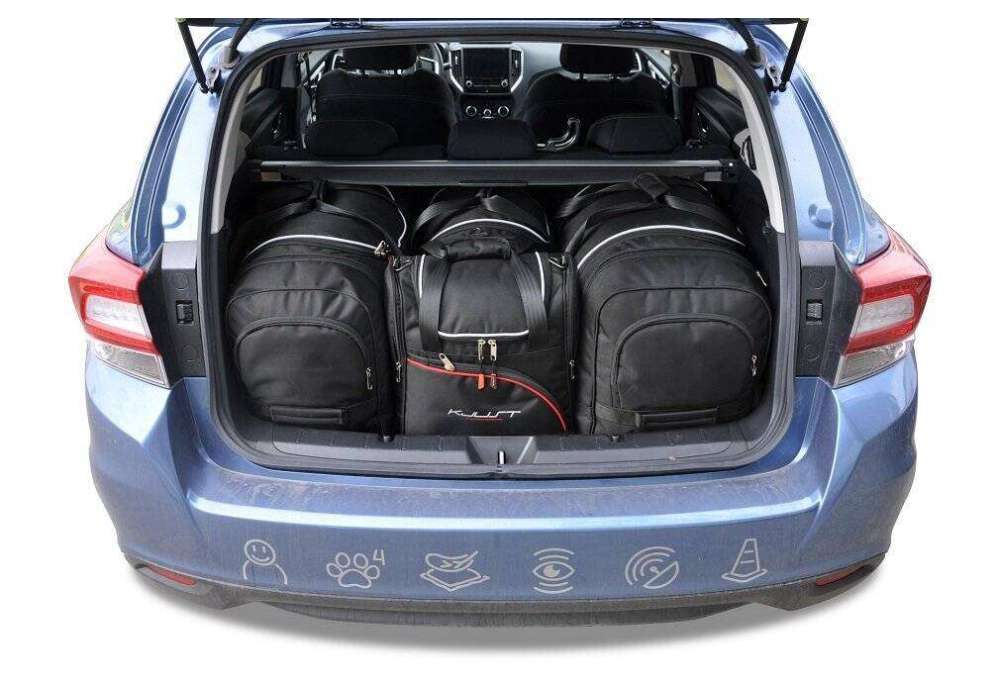 Torby do bagażnika SUBARU IMPREZA 2017-2024 4szt KJUST