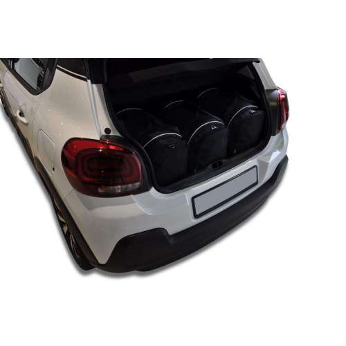 Torby do bagażnika CITROEN C3 HATCHBACK 2016-2023 3szt KJUST