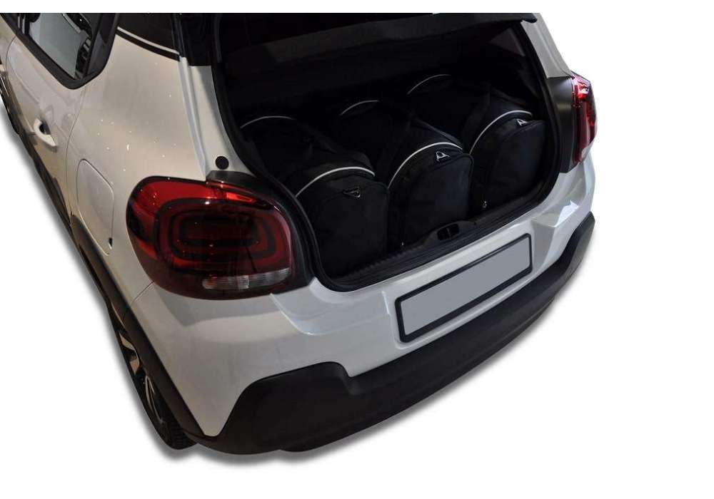 Torby do bagażnika CITROEN C3 HATCHBACK 2016-2023 3szt KJUST