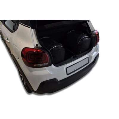 Torby do bagażnika CITROEN C3 HATCHBACK 2016-2023 3szt KJUST
