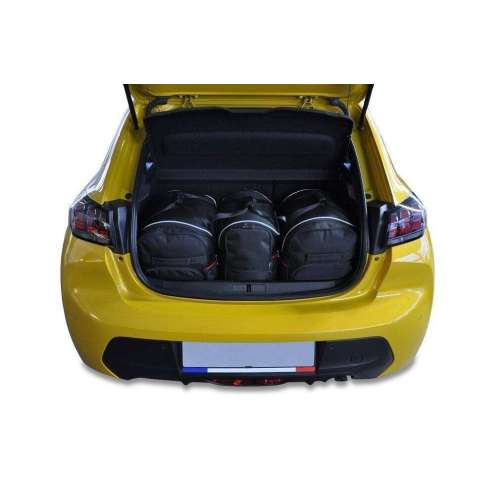 Torby do bagażnika PEUGEOT 208 HATCHBACK 2019+ 3szt KJUST