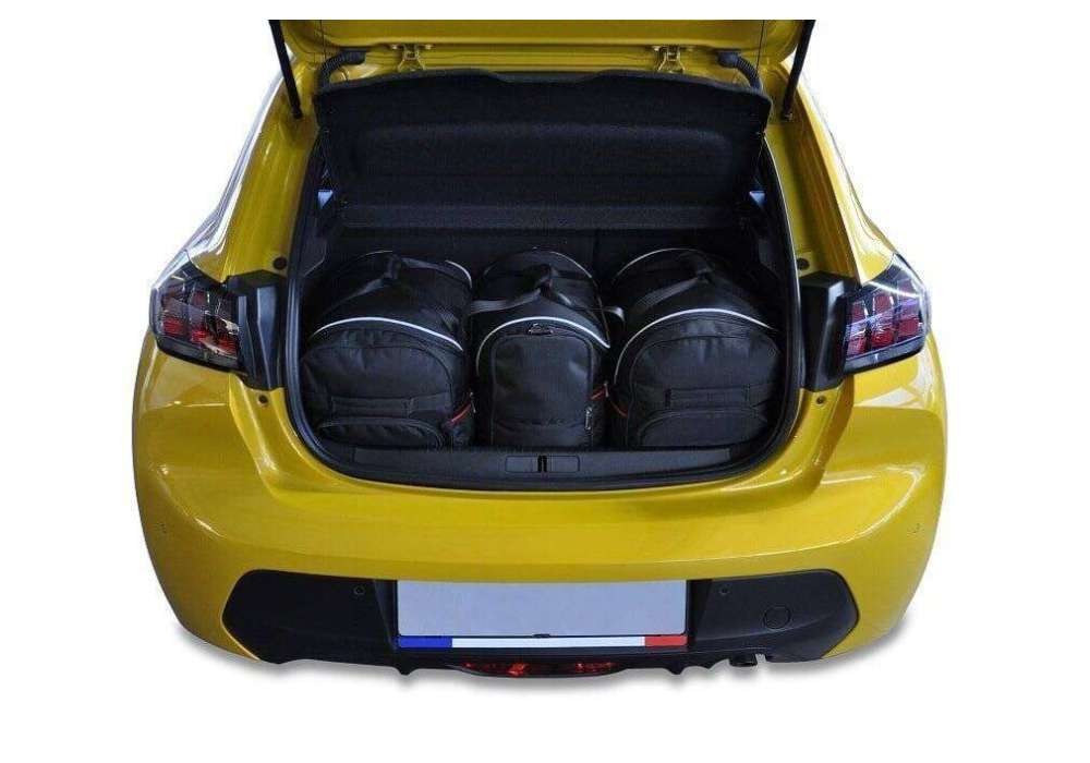 Torby do bagażnika PEUGEOT 208 HATCHBACK 2019+ 3szt KJUST