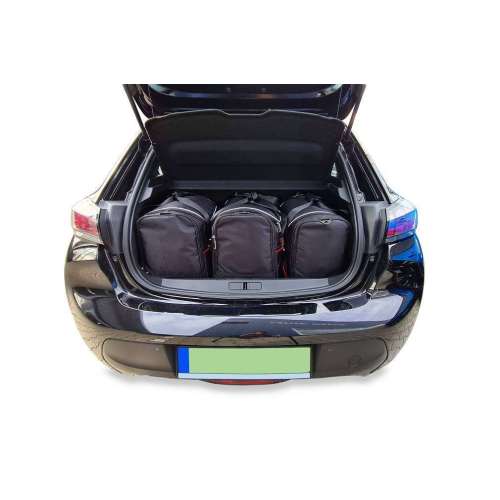 Torby do bagażnika PEUGEOT e-208 HATCHBACK EV 2019+ 3szt KJUST