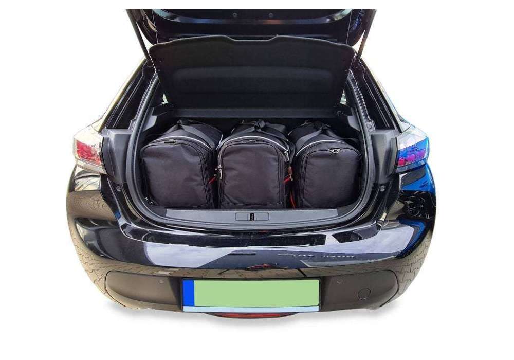 Torby do bagażnika PEUGEOT e-208 HATCHBACK EV 2019+ 3szt KJUST
