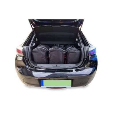 Torby do bagażnika PEUGEOT e-208 HATCHBACK EV 2019+ 3szt KJUST