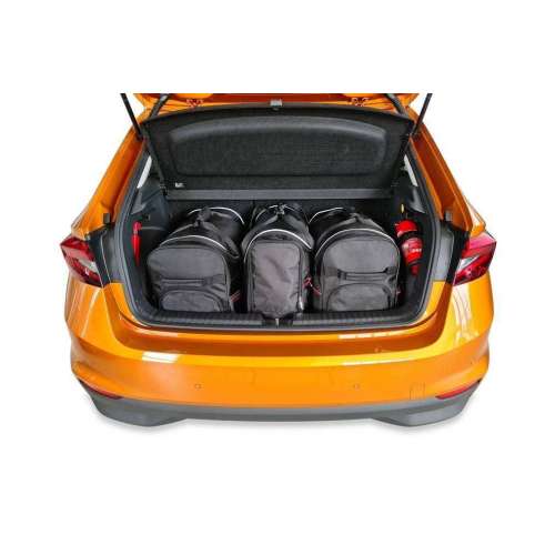 Torby do bagażnika SKODA FABIA HATCHBACK 2021+ 3szt KJUST