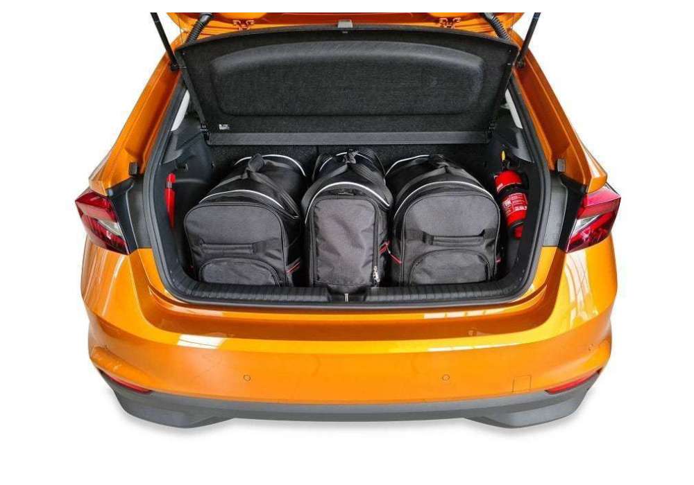 Torby do bagażnika SKODA FABIA HATCHBACK 2021+ 3szt KJUST