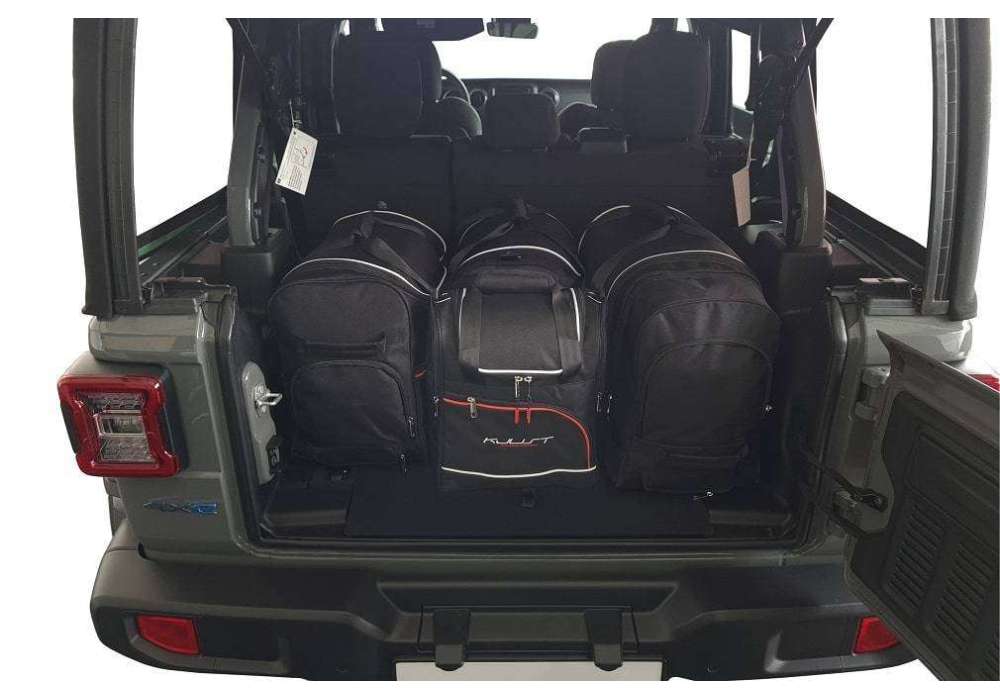 Torby do bagażnika JEEP WRANGLER PHEV 2021+ 4szt KJUST