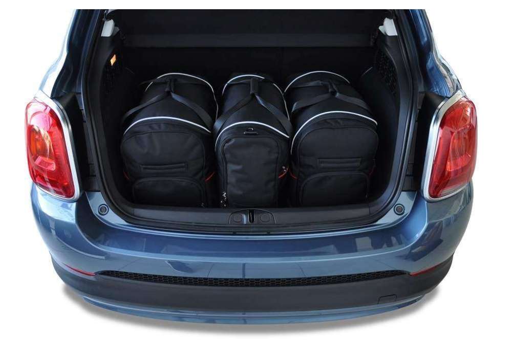 Torby do bagażnika FIAT 500X MHEV 2022-2024 3szt KJUST