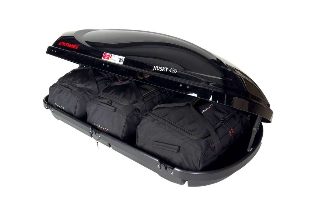 Torby do boksu dachowego KAMEI HUSKY 420 3szt KJUST