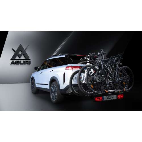 Bagażnik rowerowy na hak Aguri ACTIVE BIKE PRO 3 BLACK