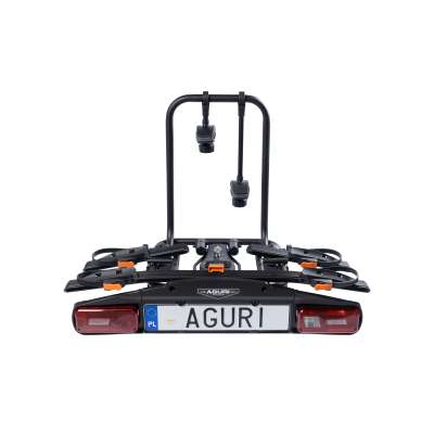 Bagażnik rowerowy na hak Aguri ACTIVE BIKE PRO 2 BLACK