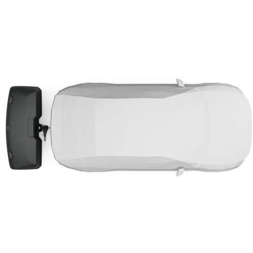 Box na hak holowniczy NA NARTY 180cm Thule ARCOS XL + platforma