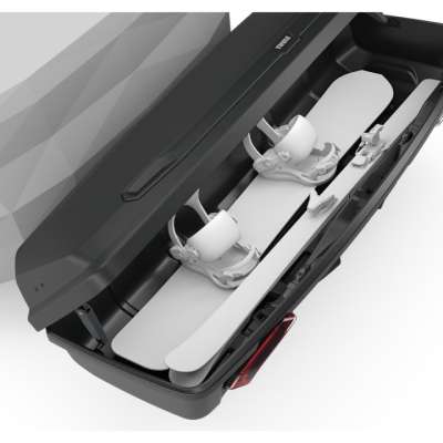 Box na hak holowniczy NA NARTY 180cm Thule ARCOS XL + platforma