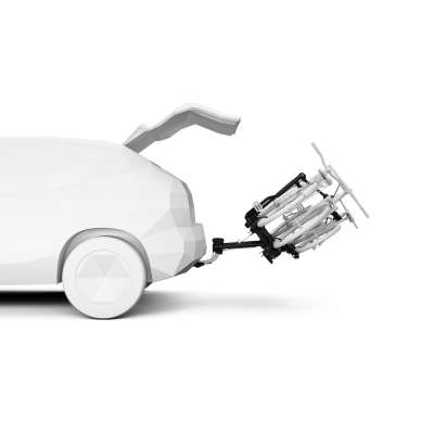 Bagażnik rowerowy na hak Thule EasyFold v3 platforma na 2 rowery