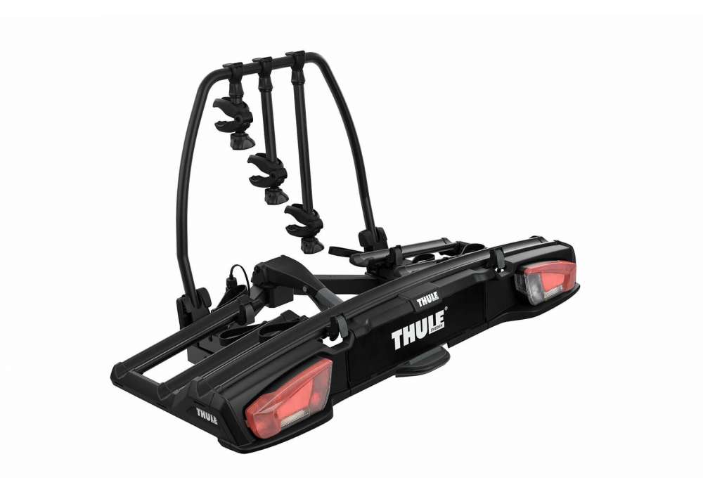 Bagażnik rowerowy na hak Thule VeloSpace XT 3 - 939 czarny + VeloSpace XT Bike Adapter 938 - 4 rowery