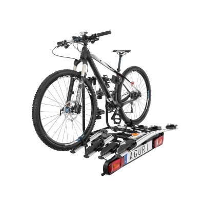 Bagażnik rowerowy na hak Active Bike 3 srebny - 3 rowery