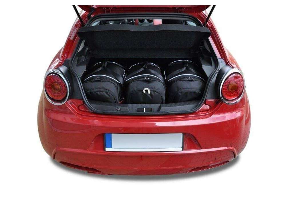 Torby do bagażnika ALFA ROMEO MITO HATCHBACK 2008-2018 3szt KJUST