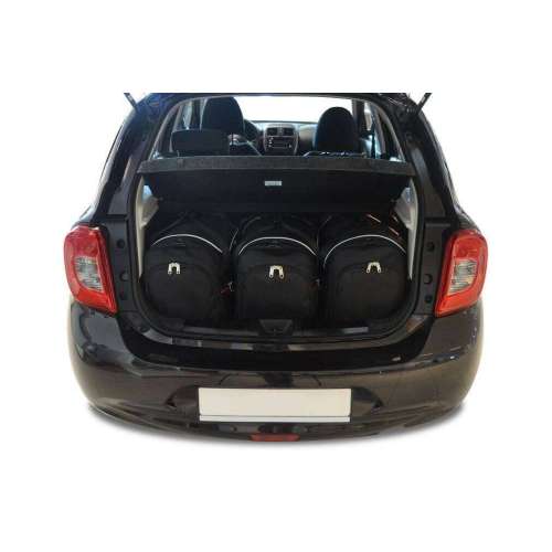 Torby do bagażnika NISSAN MICRA 2010-2017 3szt KJUST