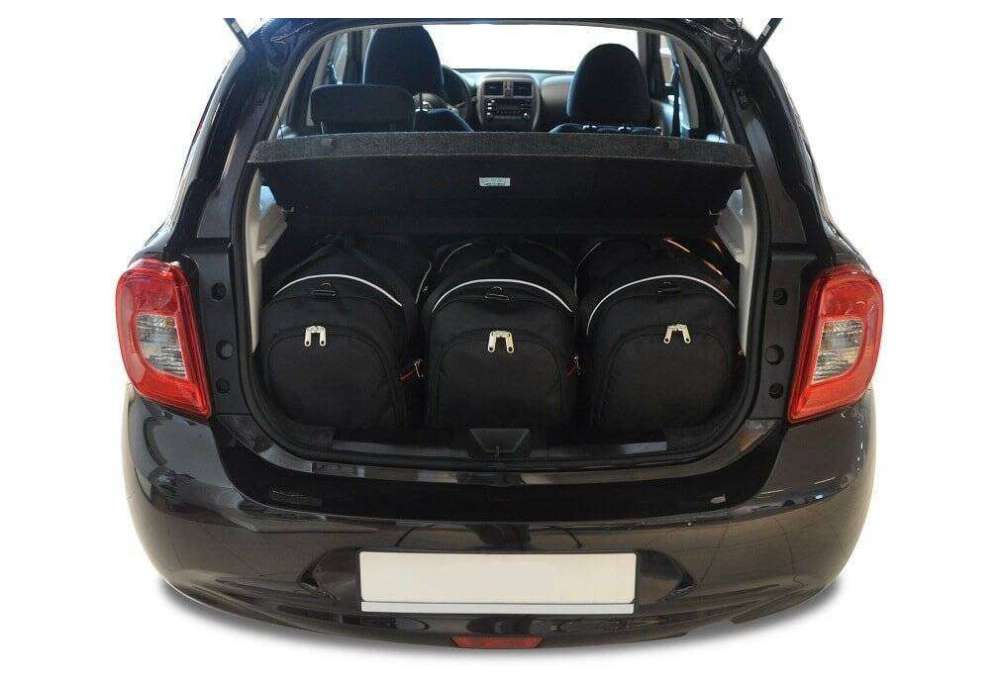 Torby do bagażnika NISSAN MICRA 2010-2017 3szt KJUST
