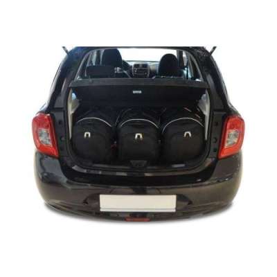 Torby do bagażnika NISSAN MICRA 2010-2017 3szt KJUST