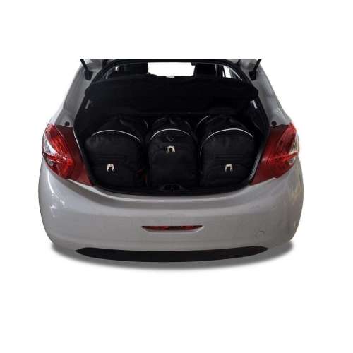 Torby do bagażnika PEUGEOT 208 HATCHBACK 2012-2015 3szt KJUST