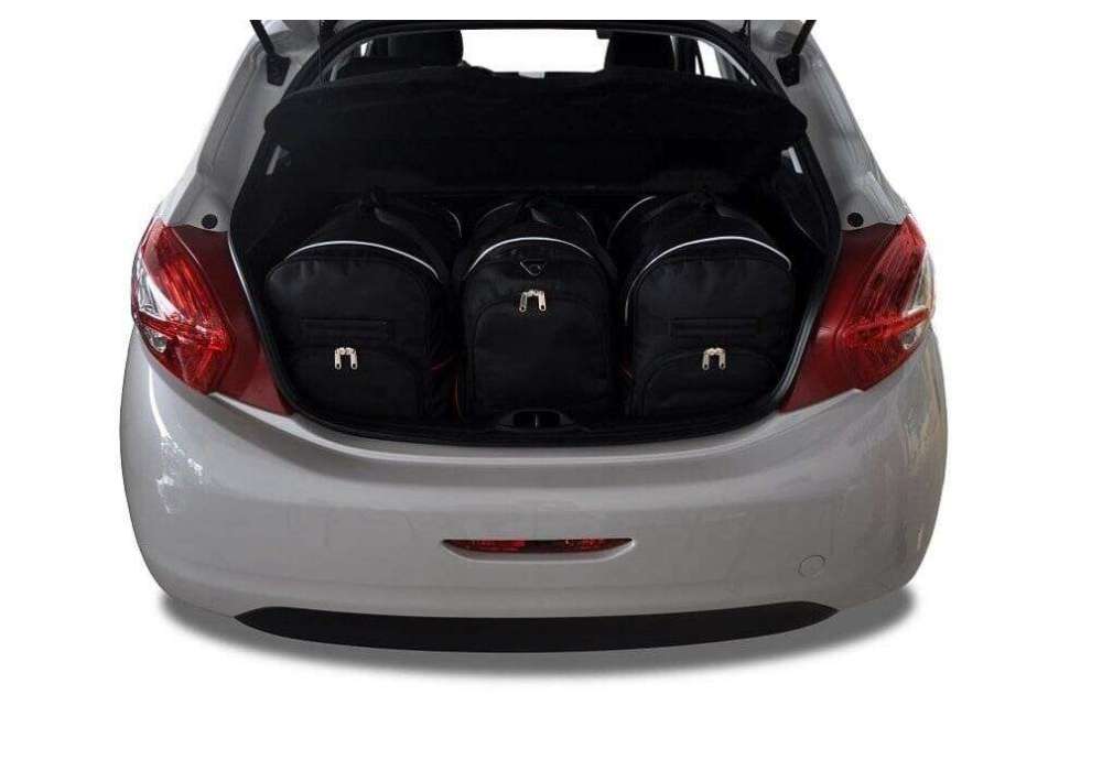 Torby do bagażnika PEUGEOT 208 HATCHBACK 2012-2015 3szt KJUST