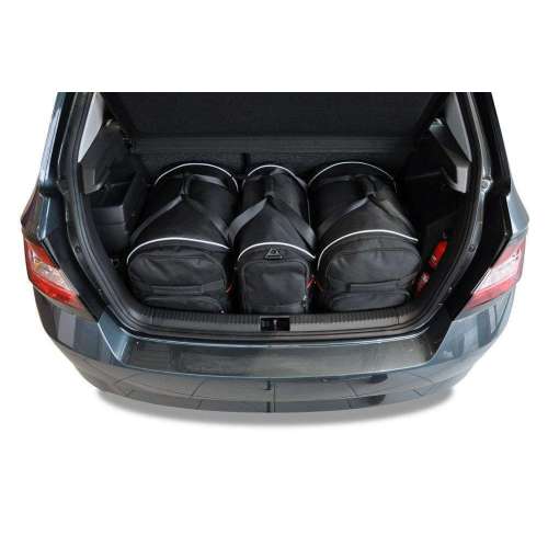 Torby do bagażnika SKODA FABIA HATCHBACK 2014-2021 3szt KJUST