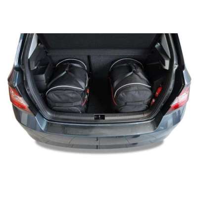 Torby do bagażnika SKODA FABIA HATCHBACK 2014-2021 3szt KJUST