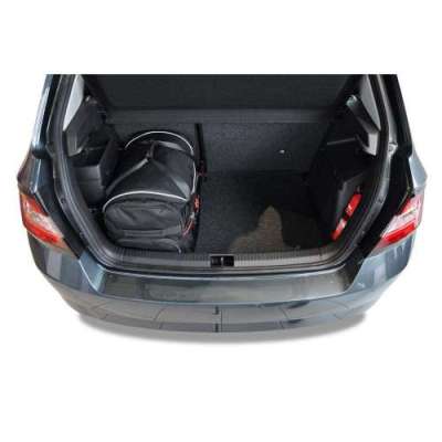 Torby do bagażnika SKODA FABIA HATCHBACK 2014-2021 3szt KJUST