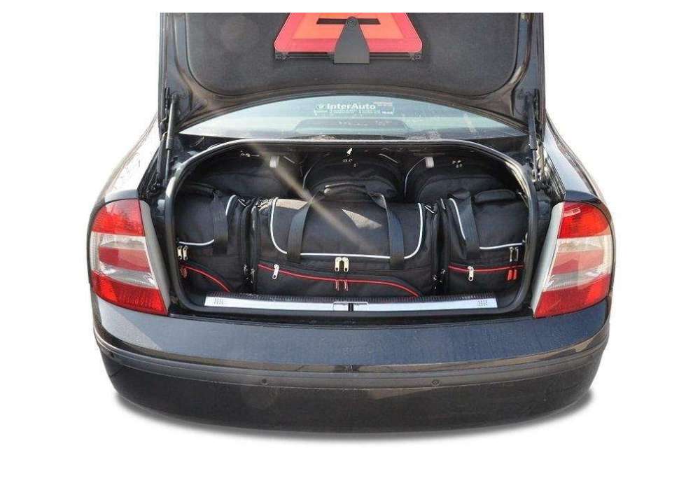 Torby do bagażnika SKODA SUPERB LIMOUSINE 2001-2008 5szt KJUST